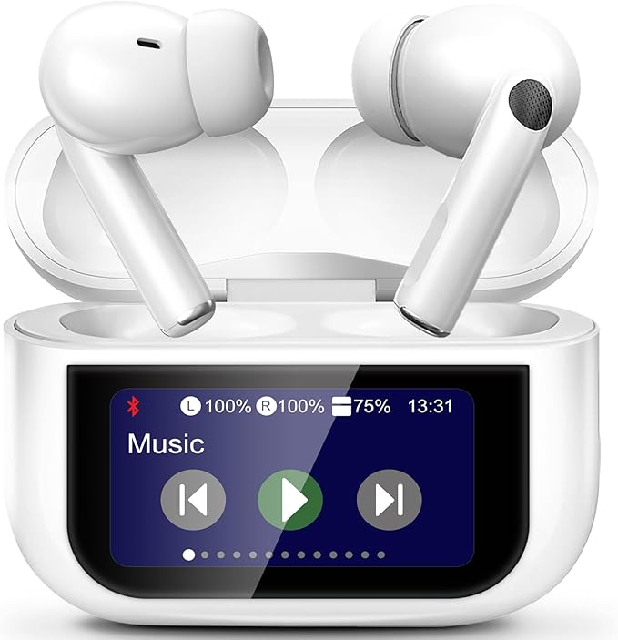 Smart Earphones with Touchscreen, Touch Screen Earbuds reviews.