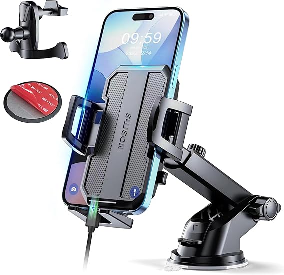 Best Car Phone Holder Mount | Strong Suction & Fast Charging Review