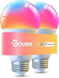 Govee Smart LED Bulbs 4-Pack, Works with Alexa & Google