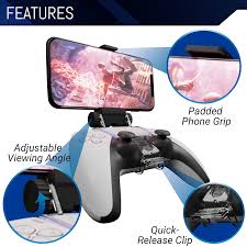 Mobile Gaming Clip for PS5 Controller – Adjustable Mount